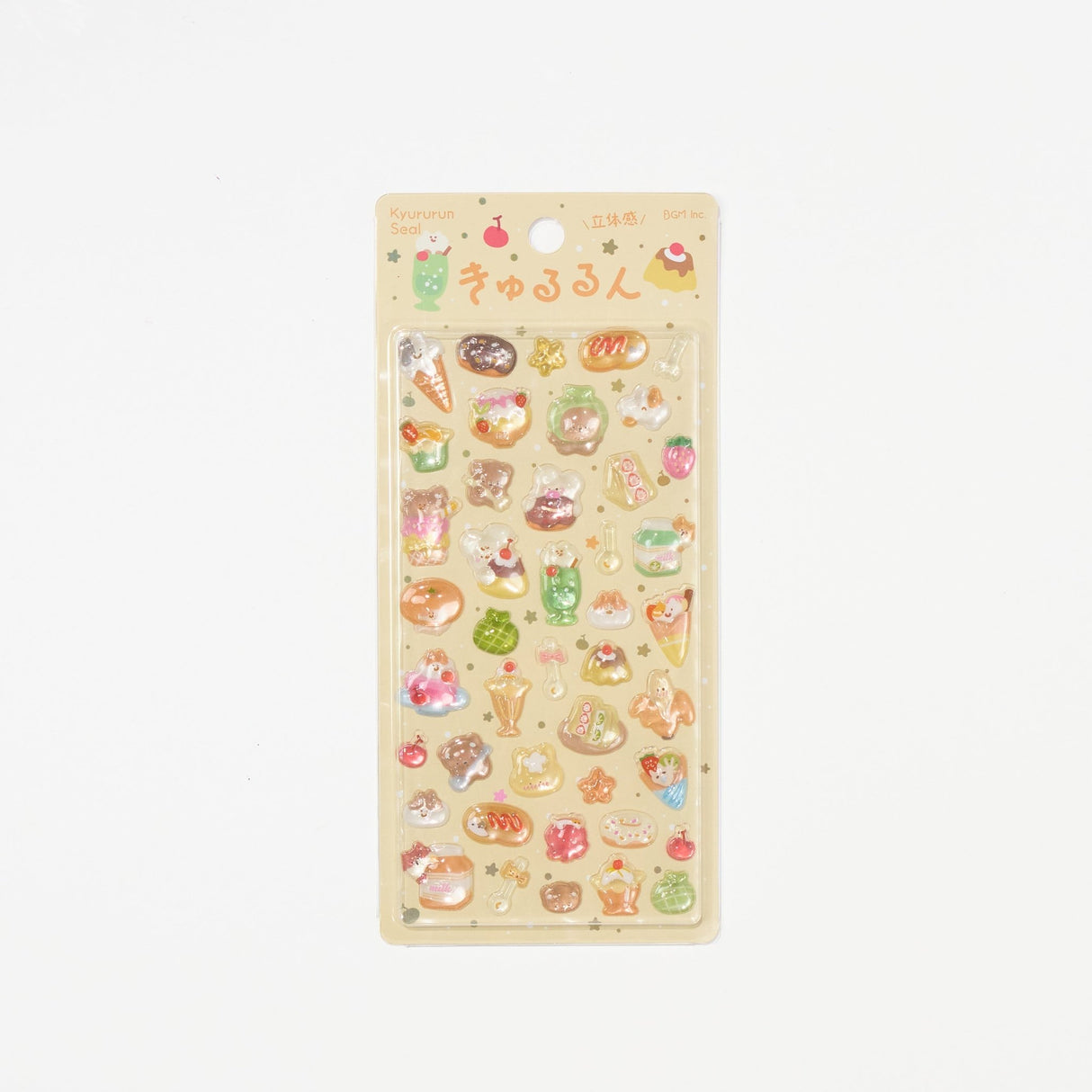 Kyururun 3D Stickers Vol. 3 / BGM - bungu