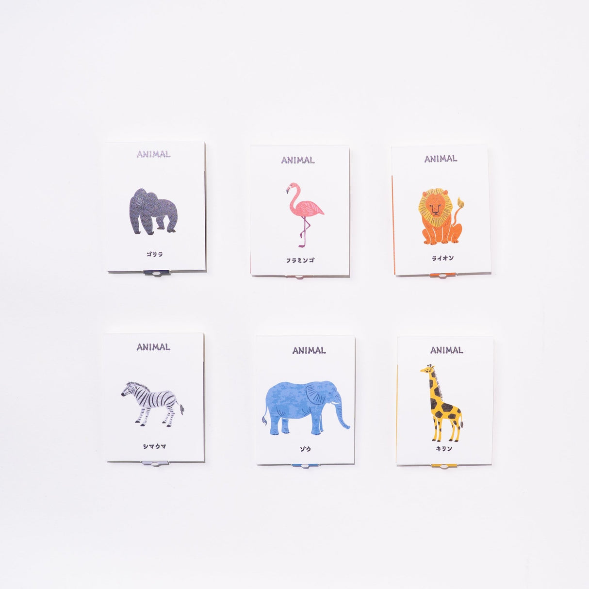 LaKULA Animal Series Pop - up Sticky Notes 30 Sheets / shikisaisai - bungu