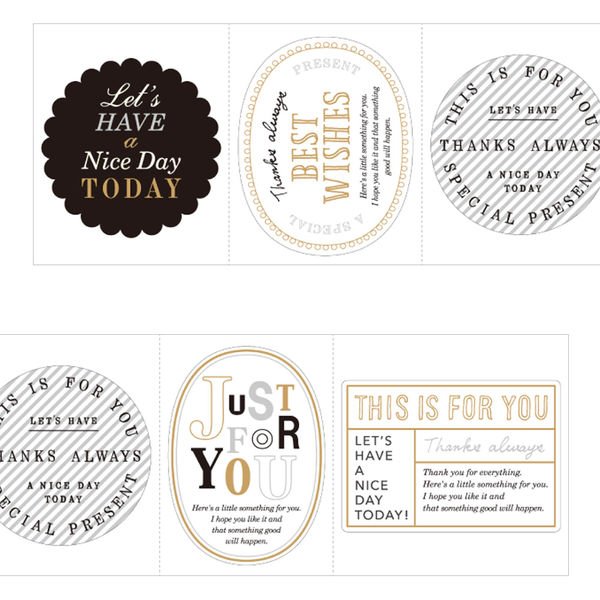 Large Roll Sticker / Midori DESIGNPHIL - bungu