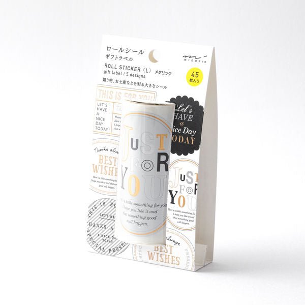 Large Roll Sticker / Midori DESIGNPHIL - bungu