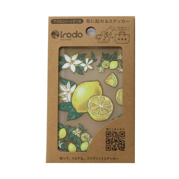 Fabric Sticker Set Fruits / irodo