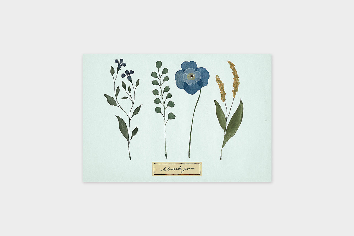 Art Touch pampeliska Floral Pattern Postcards / TOUCH & FLOW