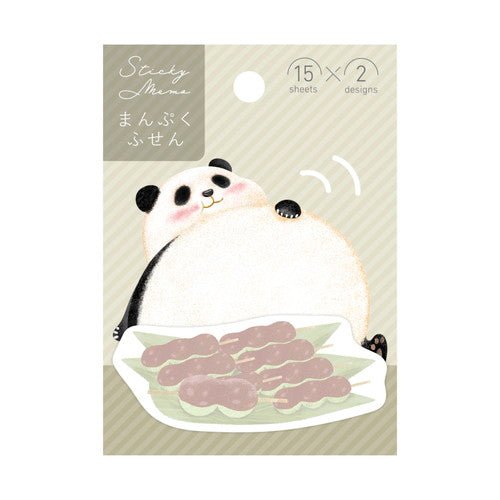 Manpuku Chubby Animal Sticky Notes / Gakken Sta:Ful - bungu