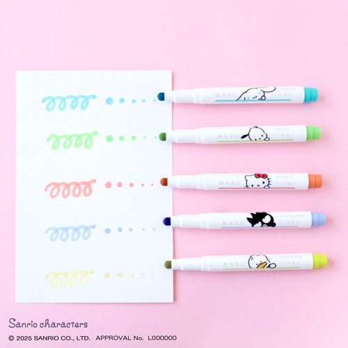 MARU liner Highlighter Sanrio Sets / Epoch Chemical - bungu