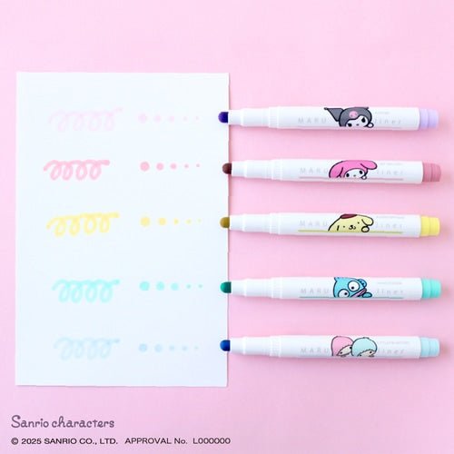 MARU liner Highlighter Sanrio Sets / Epoch Chemical - bungu