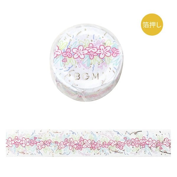 Masking Tape Foil Stamped Life Series / BGM - bungu