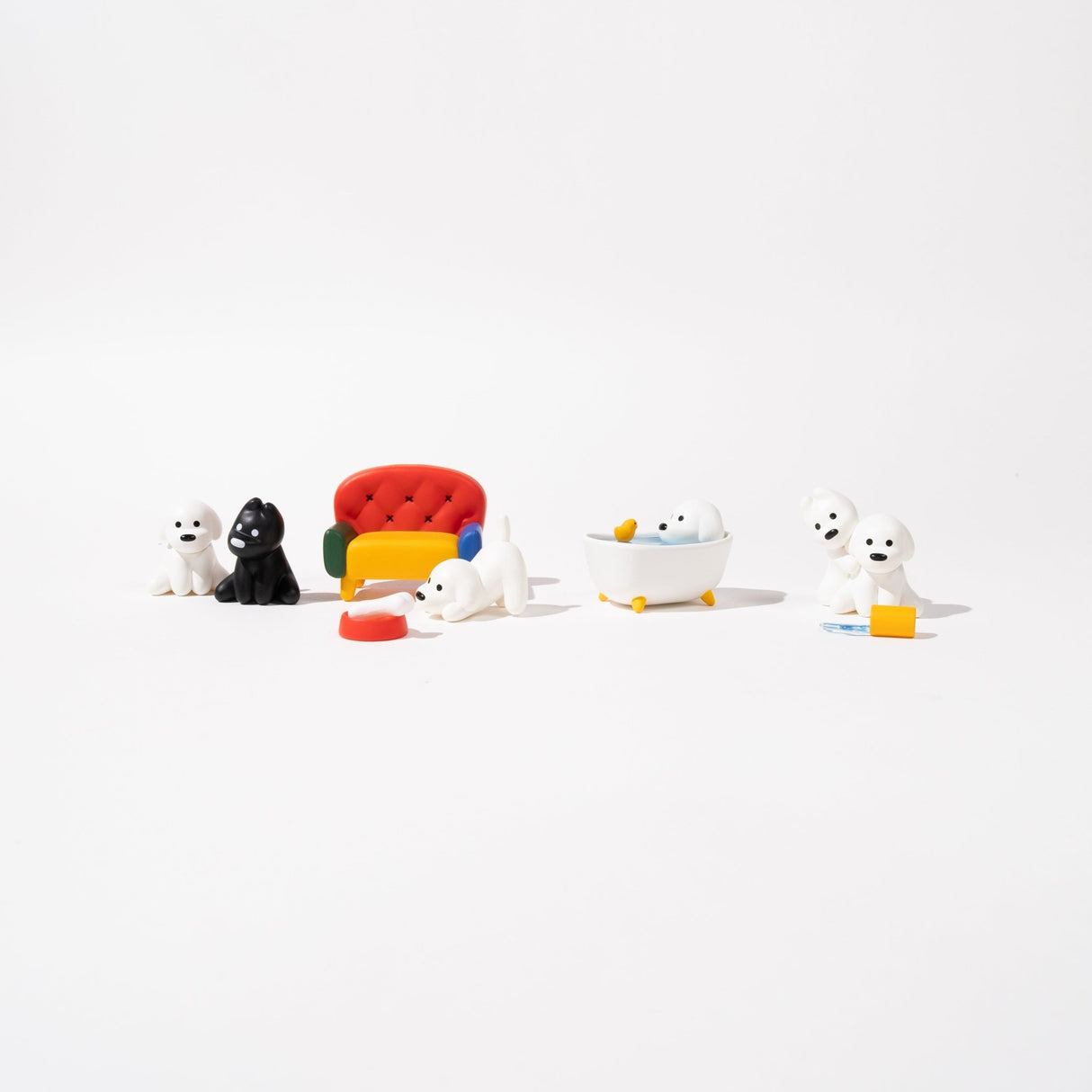 Matsui Dogs Figure Collection Gacha Capsule - bungu