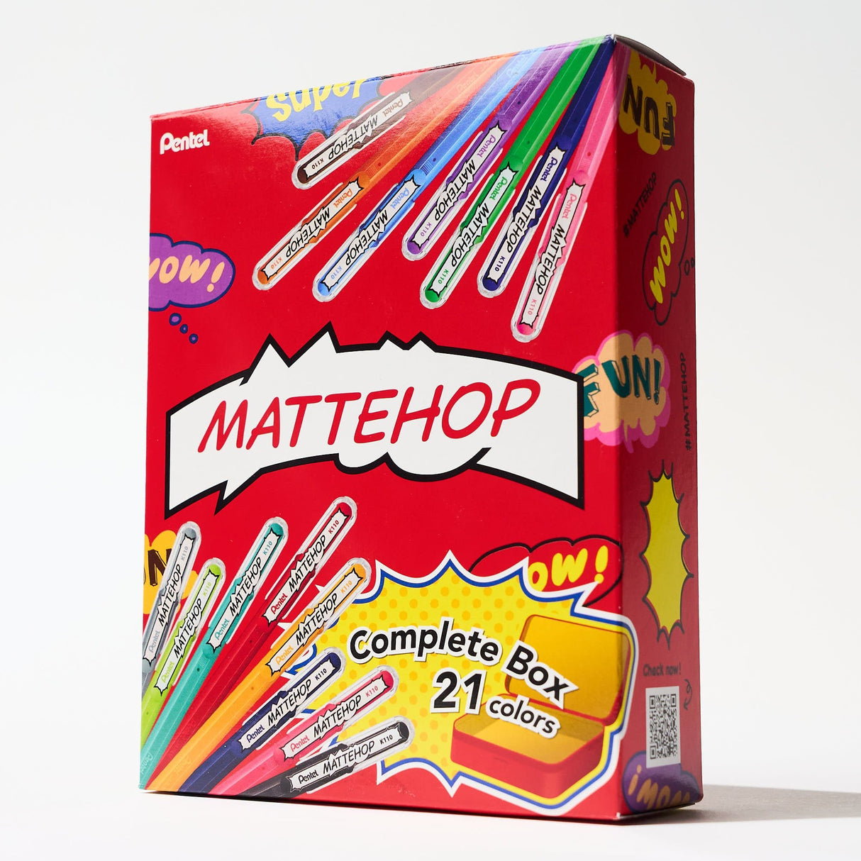 Mattehop Gel Ink Pen Set / Pentel - bungu