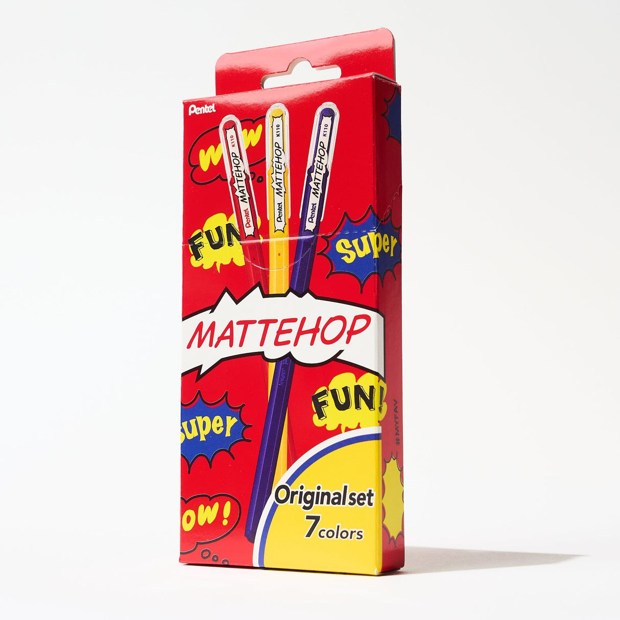 Mattehop Gel Ink Pen Set / Pentel - bungu