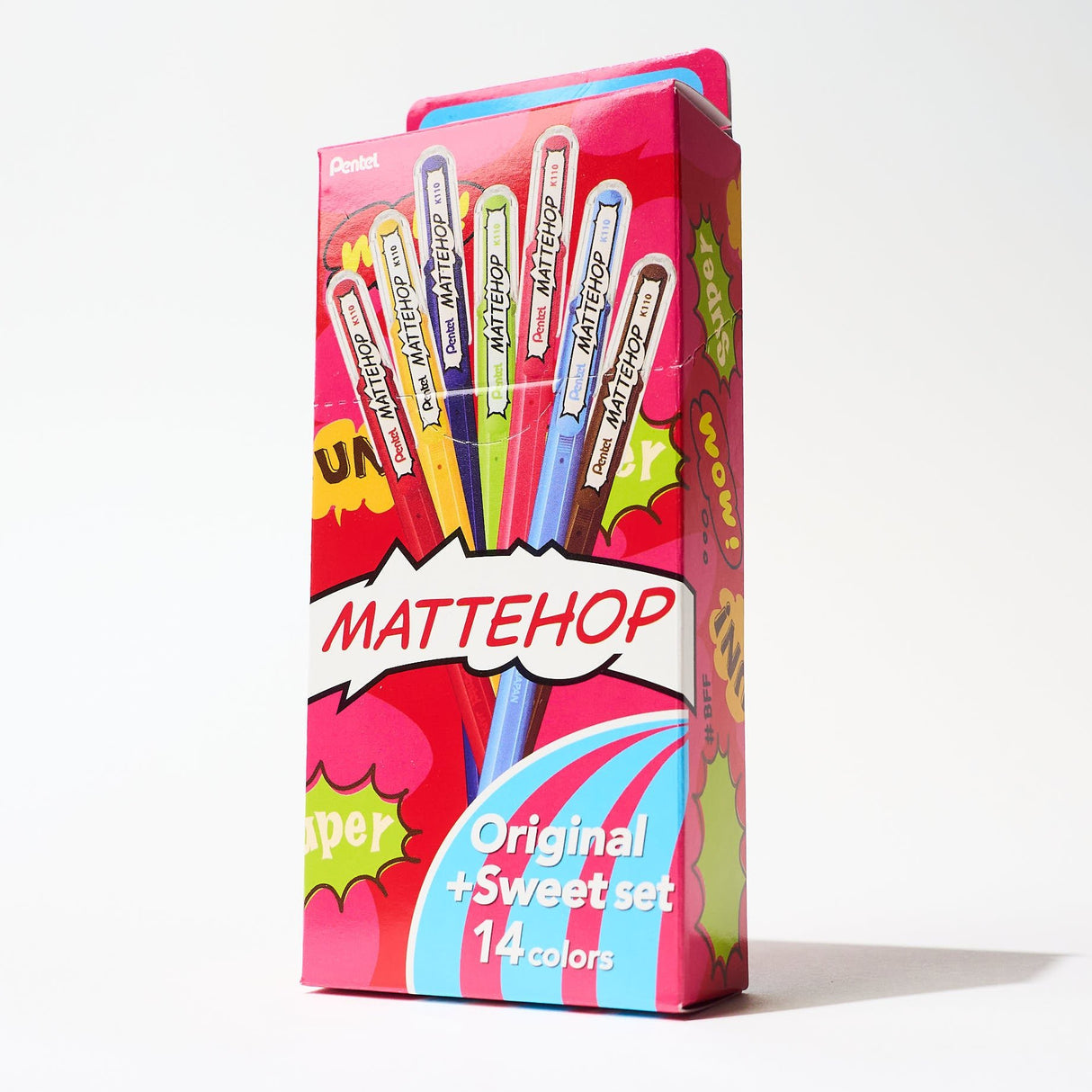 Mattehop Gel Ink Pen Set / Pentel - bungu