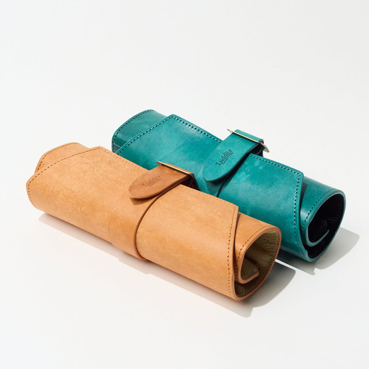 MAYA Leather Roll Pen Case / Luddite - bungu