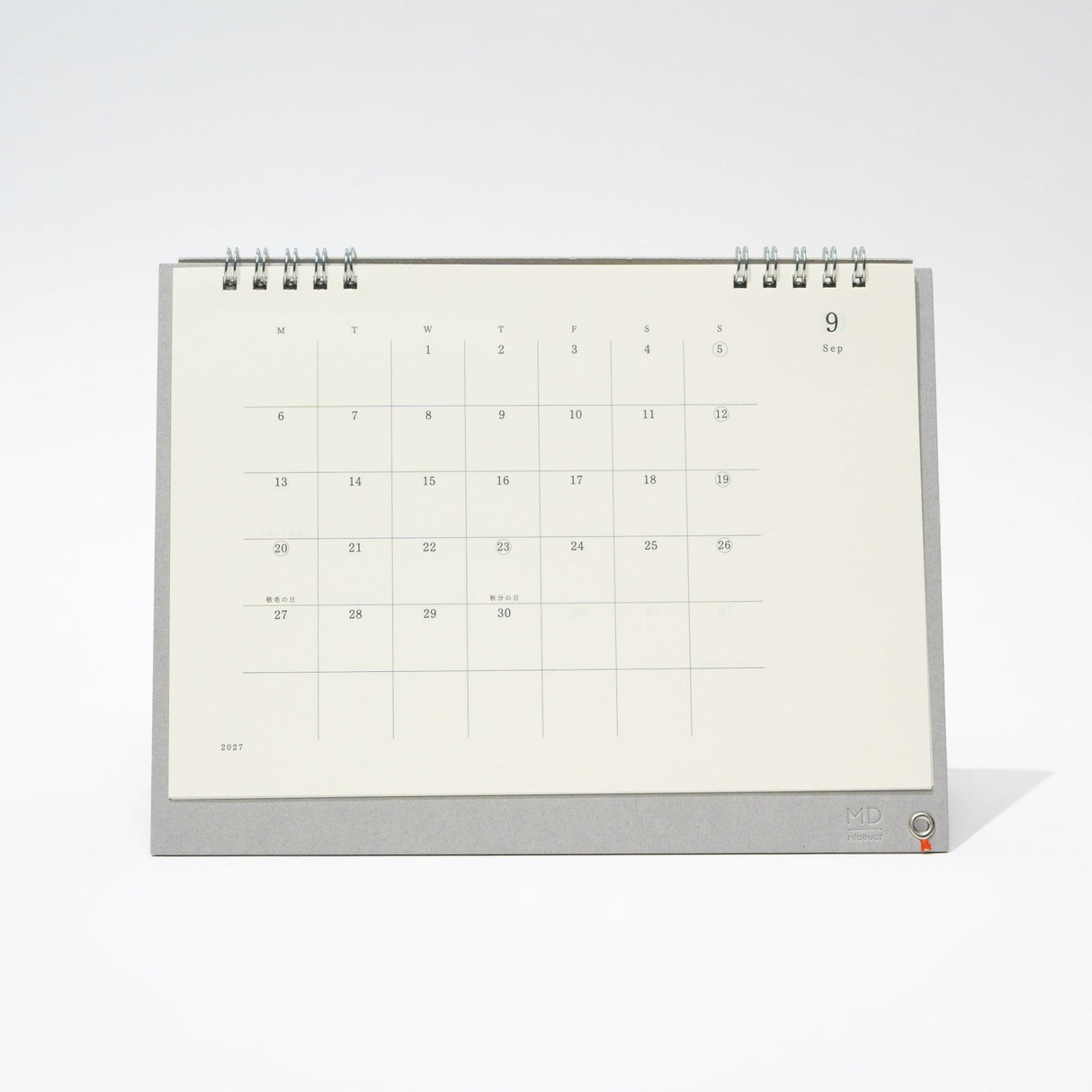 MD Desk Calendar 2027 / MD PRODUCT - bungu