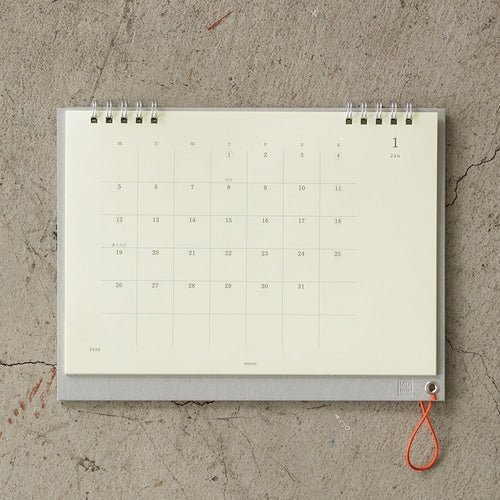 MD Monthly Desk Calendar 2026 / Midori DESIGNPHIL - bungu