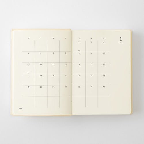 MD Notebook Diary 1 Day 1 Page 2027 / MD PRODUCT - bungu