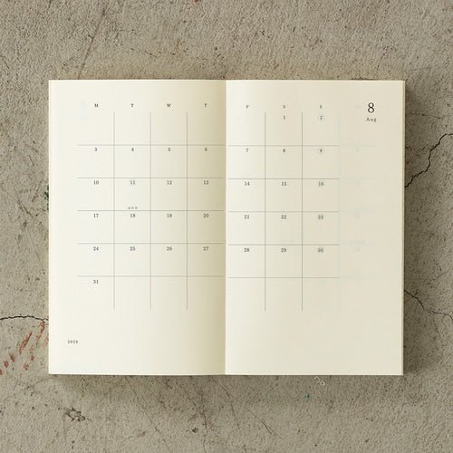 MD Notebook Diary 2026 / Midori DESIGNPHIL - bungu