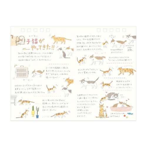 Medium Ring Desk Calendar 2026 / MIDORI - bungu