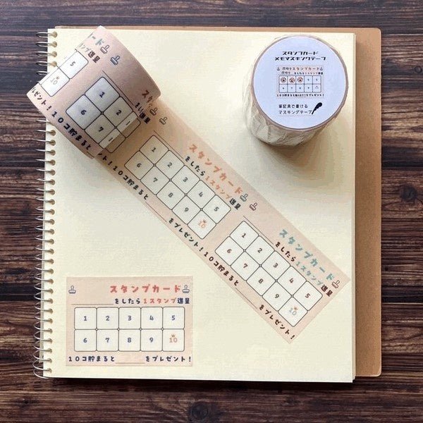 Memo Masking Tape Retro Series / Kinokosya - bungu