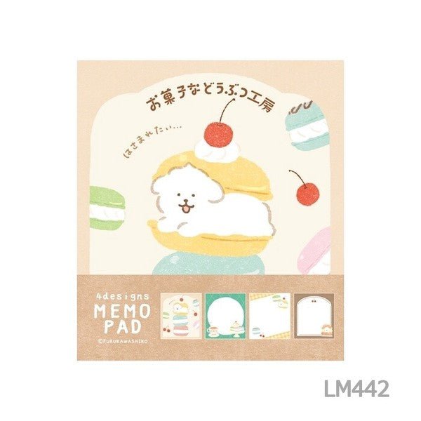 Memo Pad Okashi na Doubutsu Kobo / Furukawashiko - bungu