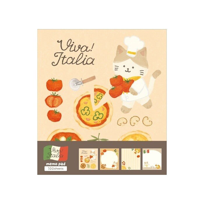 Memo Pad Viva! Italia Series / Furukawa Shiko - bungu
