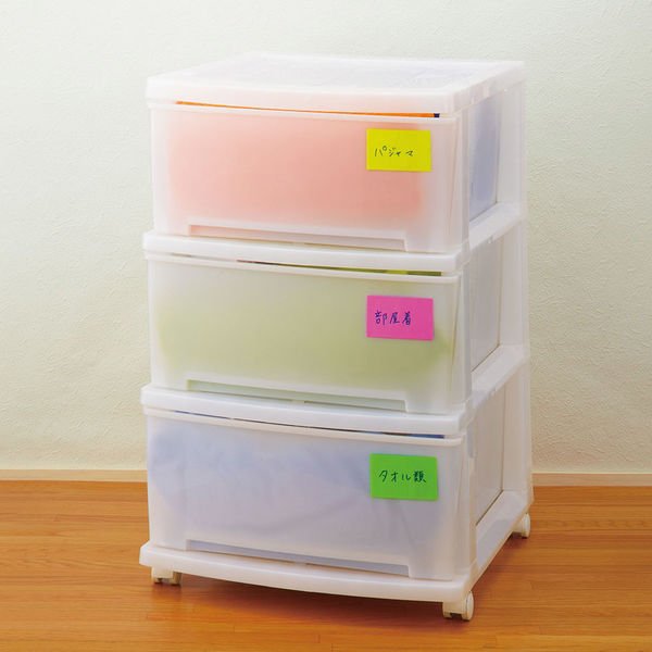 Memoc Roll Sticky Note Fluorescent Color 50mm / Yamato - bungu