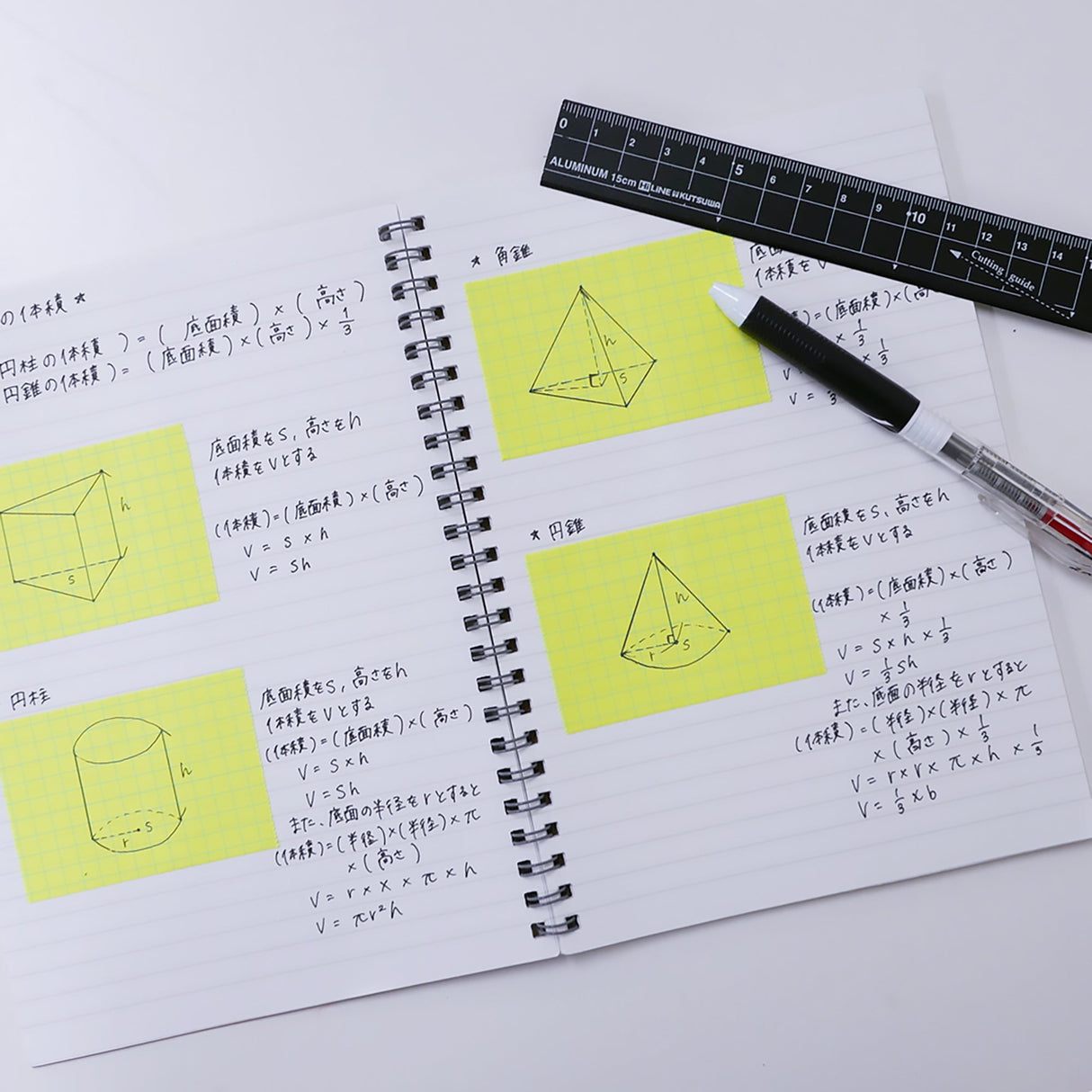 Memoc Roll Sticky Note Ruled and Grid 50mm / Yamato - bungu