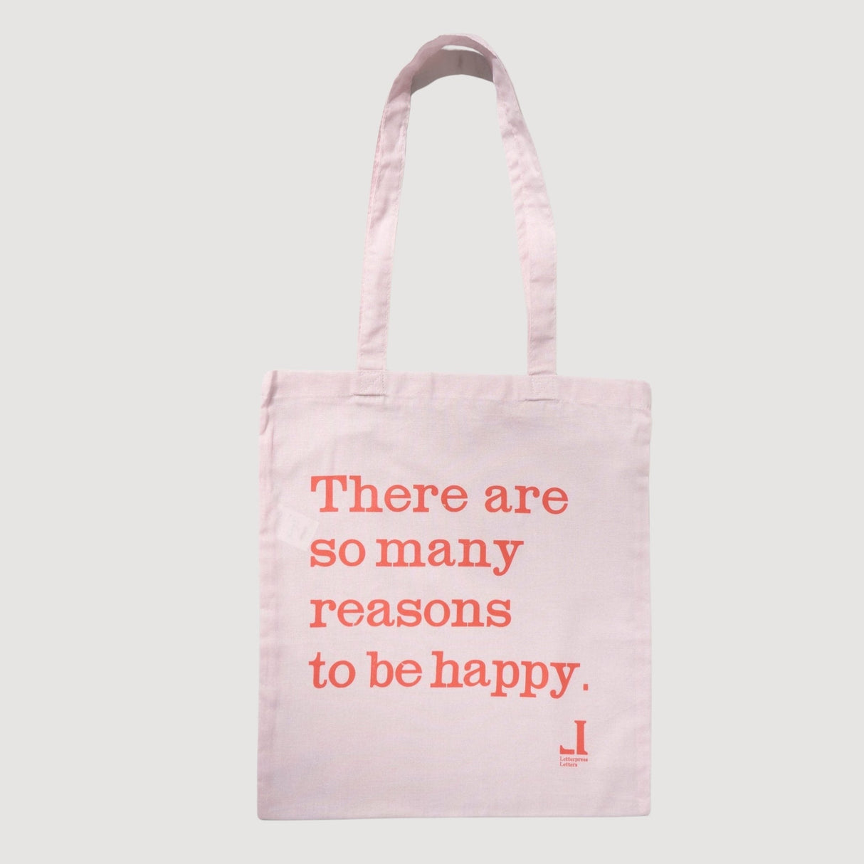 Message Tote Bag / Letterpress Letters - bungu