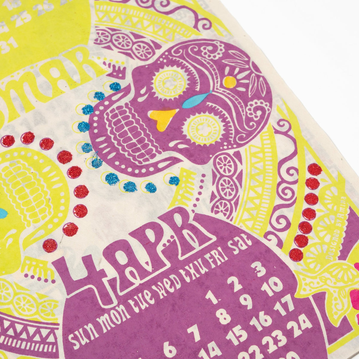 Mexican Calavera Wall Calendar 2027 / Amina Collection Co., Ltd. - bungu