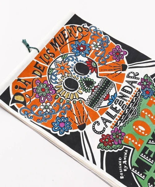Mexican Calavera Wall Calendar 2027 / Amina Collection Co., Ltd.