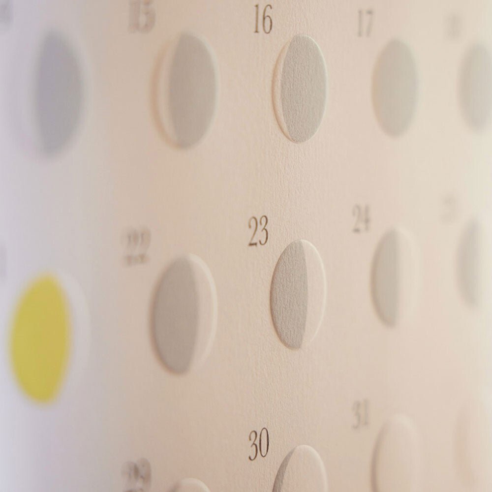 Michiru Moon Phase Wall Calendar 2027 / Replug - bungu