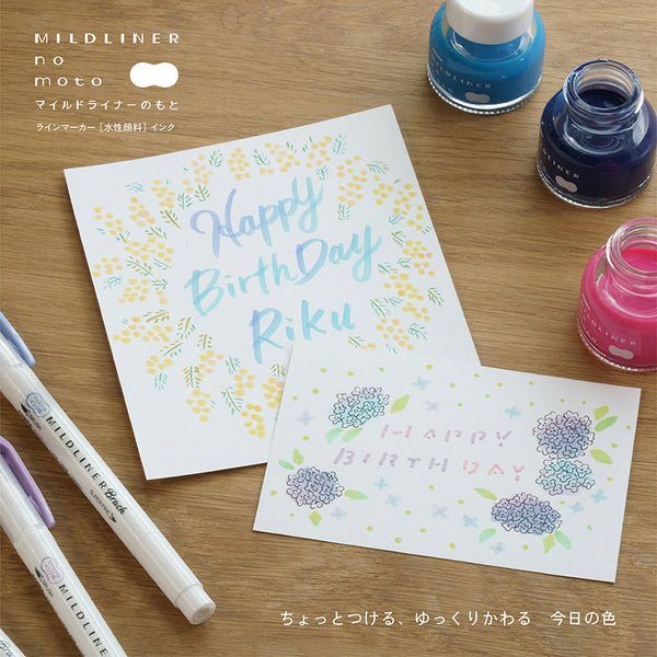 Mildliner no moto Set / Zebra - bungu