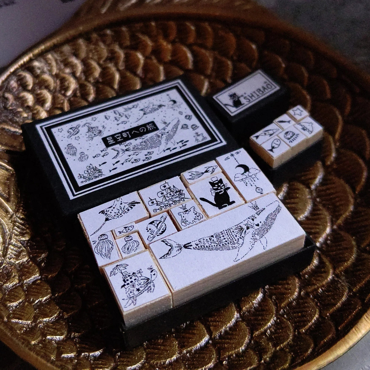Miniature DIY Retro Stamp Kit / TOKYO NEEET - bungu