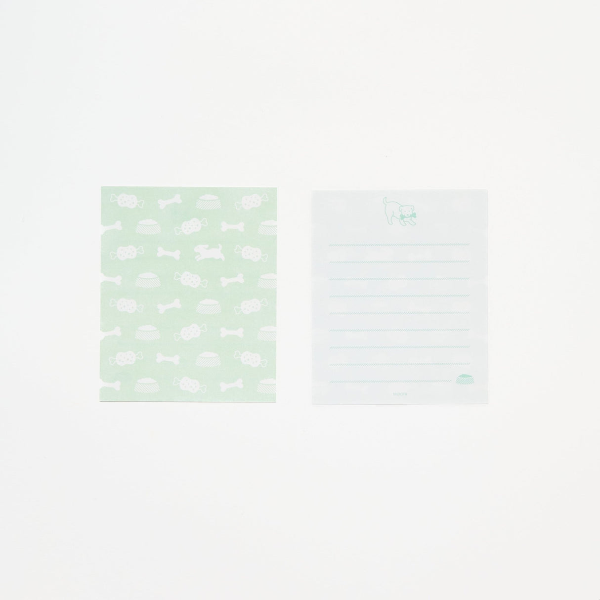 Mogu Mogu Animal Mini Letter Set / MIDORI - bungu