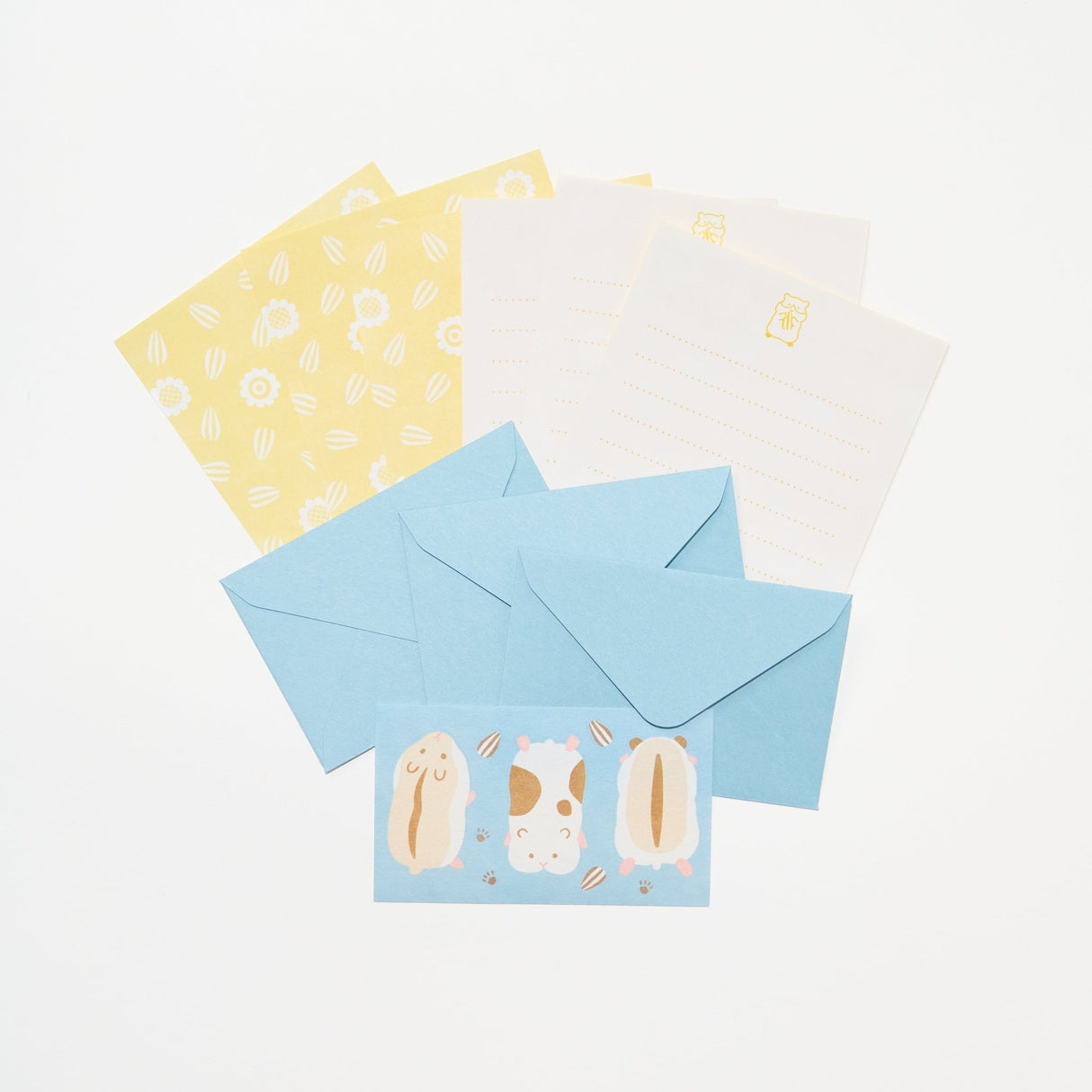 Mogu Mogu Animal Mini Letter Set / MIDORI - bungu