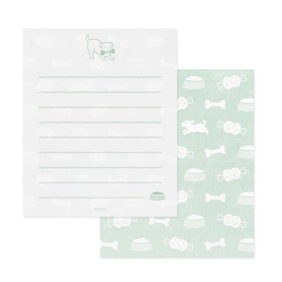 Mogu Mogu Animal Mini Letter Set / Midori DESIGNPHIL - bungu