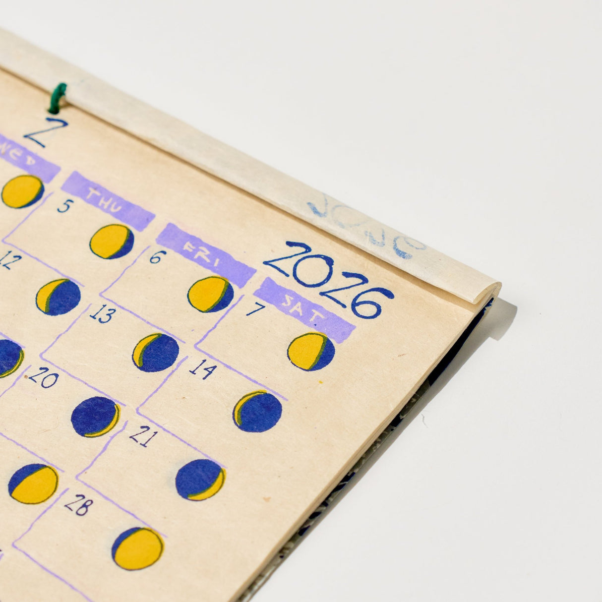 Moon Phase Calendar 2026 Designed by Amina / Amina Collection Co., Ltd. - bungu