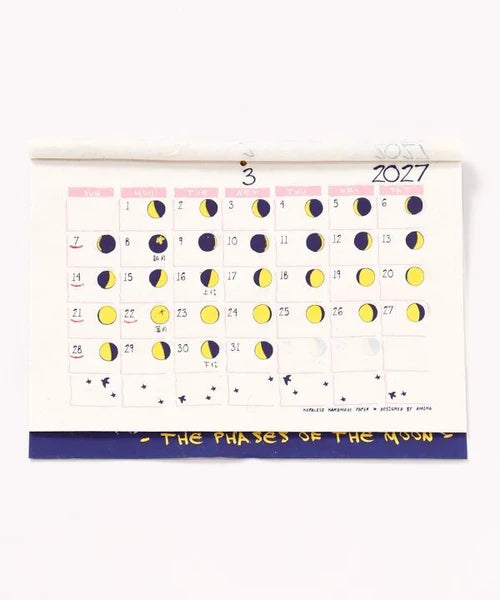 The Phase of the Moon Calendar 2027 / Amina Collection Co., Ltd.