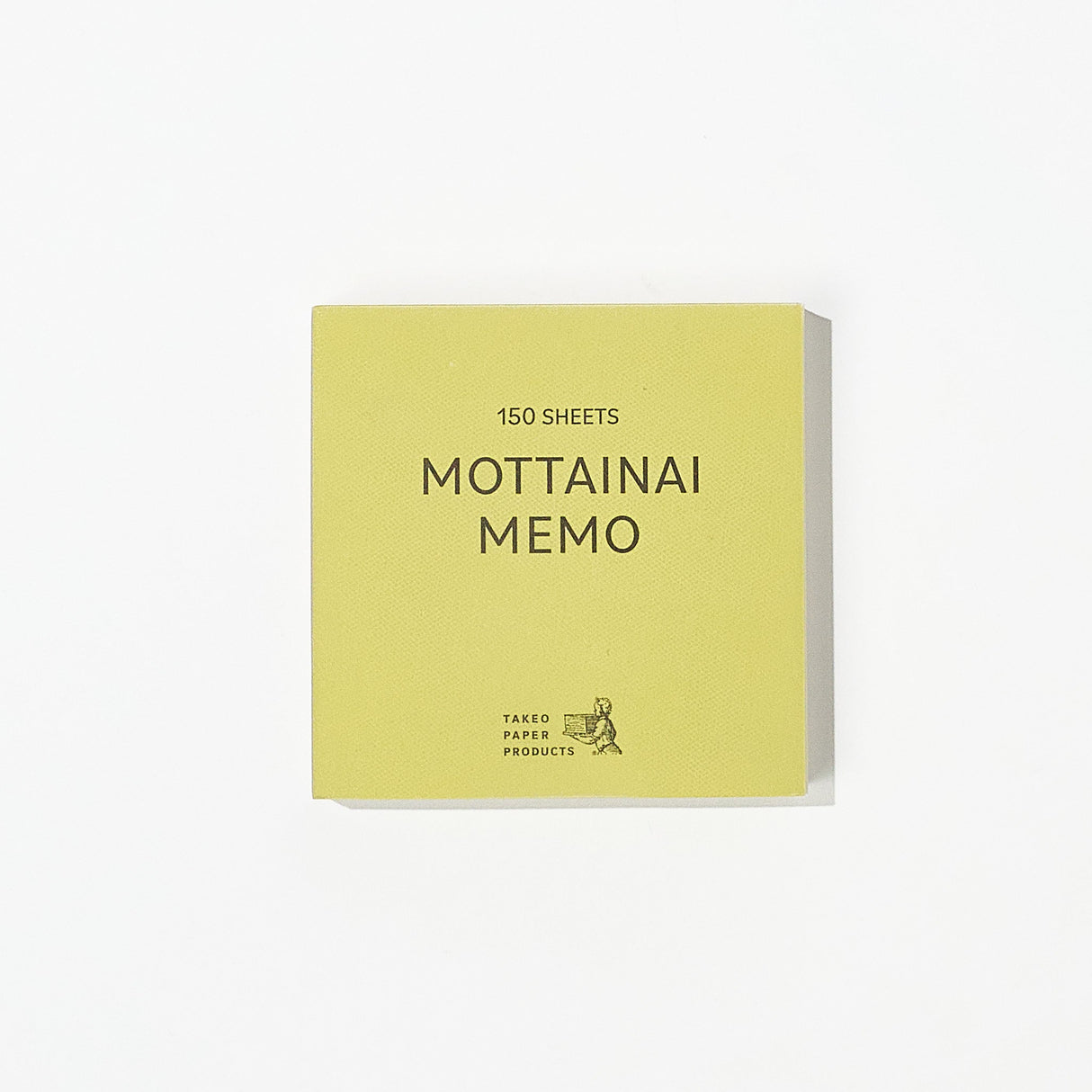 MOTTAINAI MEMO Block / TAKEO PAPER PRODUCTS - bungu