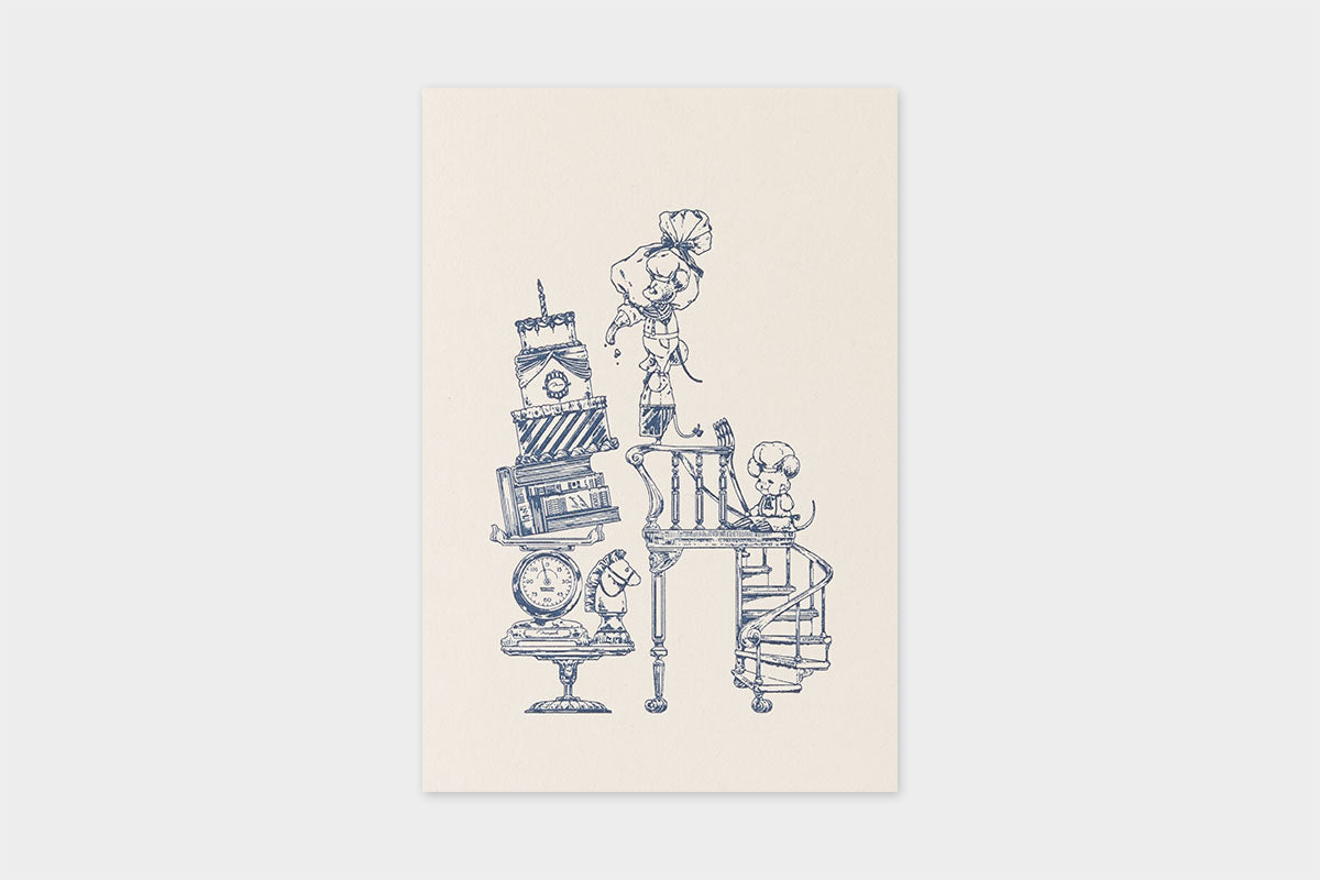 Art Touch monpoche Letterpress Postcards / TOUCH & FLOW
