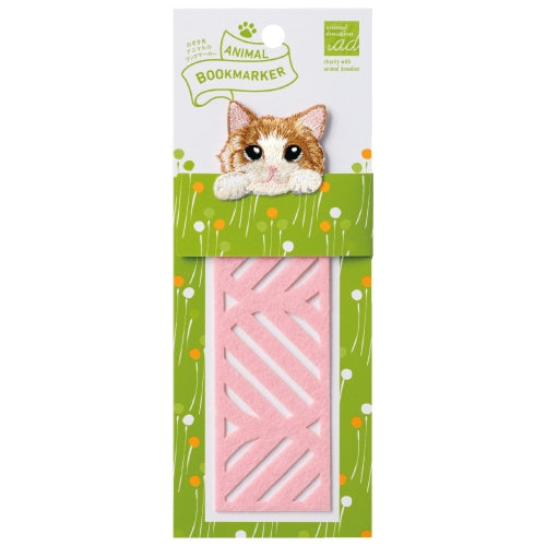 Embroidered Animal Bookmark / HISAGO