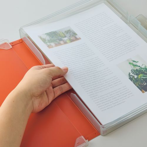 Mutual File Case Horizontal A4 Slim / LIHIT LAB - bungu