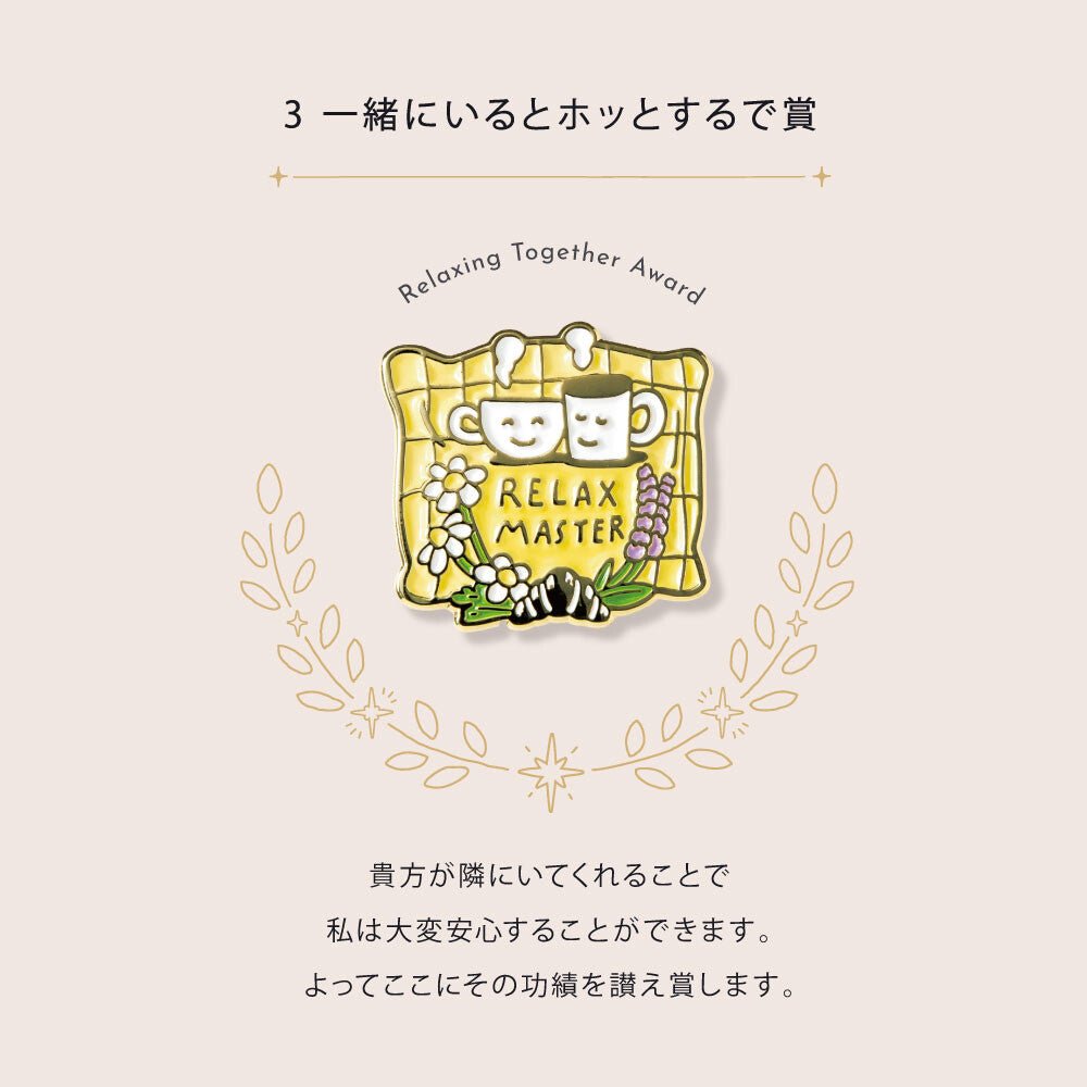 MY AWARD PiNS Award Pin Badge / IROHA PUBLISHING - bungu