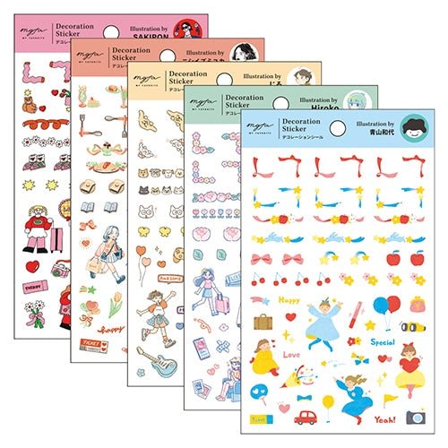 myfa Decoration Sticker Creator Collaboration / LIHIT LAB - bungu
