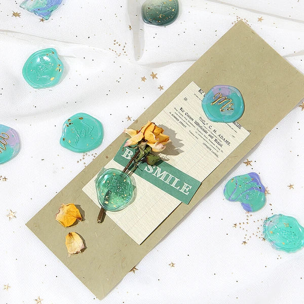 Foil Stamping "Phantom Flower" Sealing Sticker / Background Music