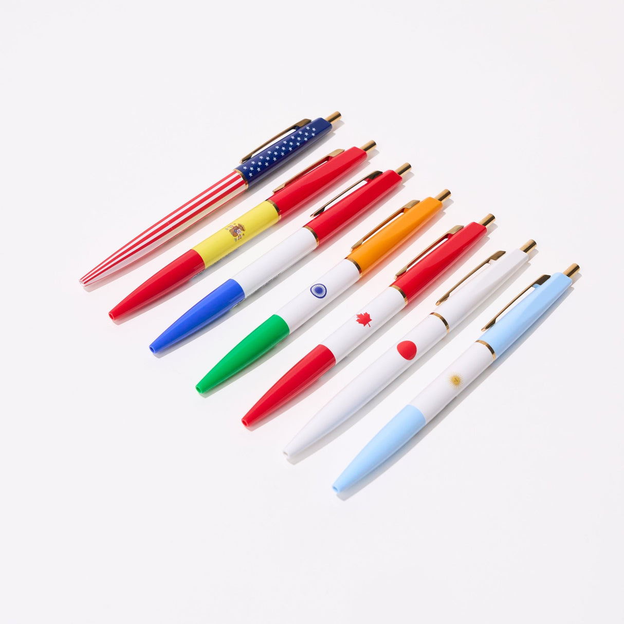 National Flag Ballpoint Pen 0.5mm / ANTERIQUE - bungu