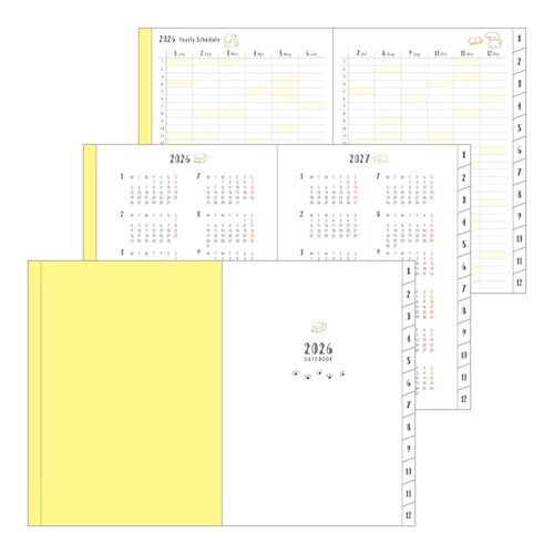 Natsumi Teraoka Puppy Pocket Diary 2026 / Midori DESIGNPHIL - bungu