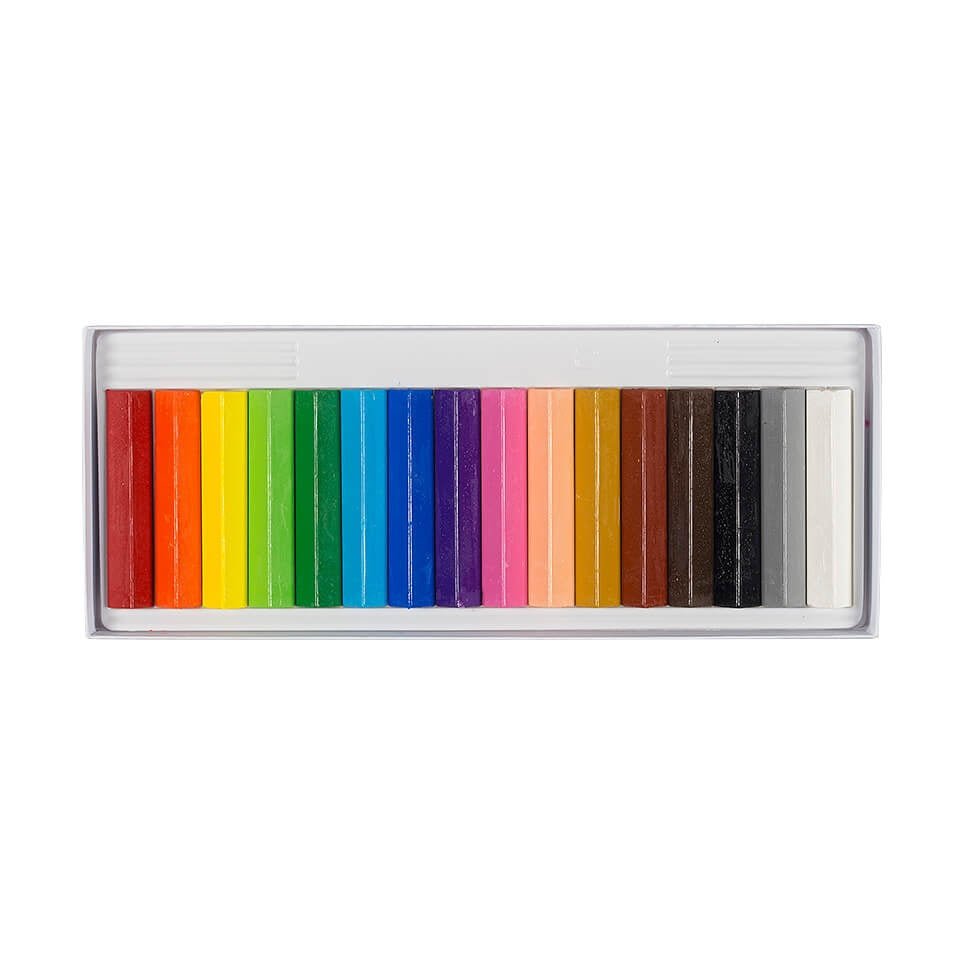 New Crepas Square Shape Oil Pastels / SAKURA - bungu