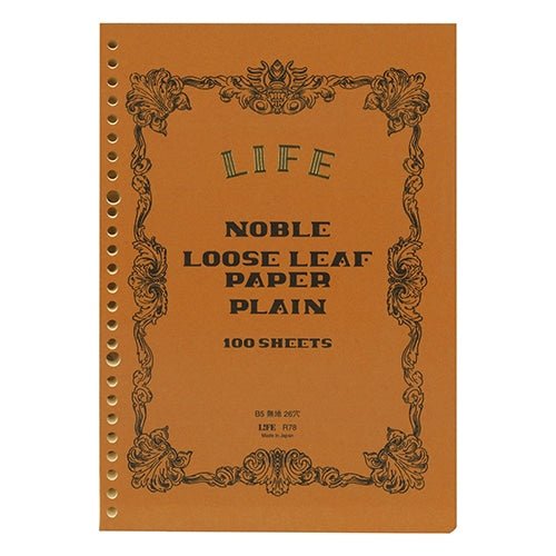 Noble Loose Leaf Paper / LIFE - bungu