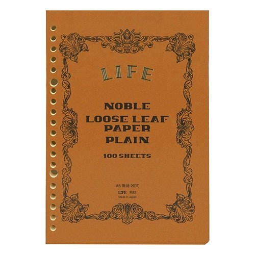 Noble Loose Leaf Paper / LIFE - bungu