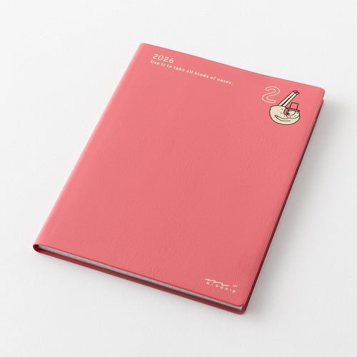 "Ojisan" Pocket Diary 2026 / Midori DESIGNPHIL - bungu