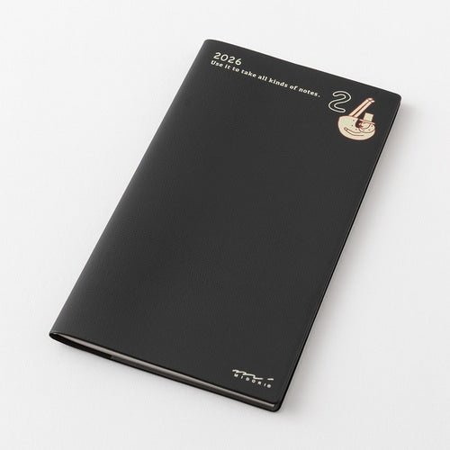 "Ojisan" Pocket Diary 2026 / Midori DESIGNPHIL - bungu